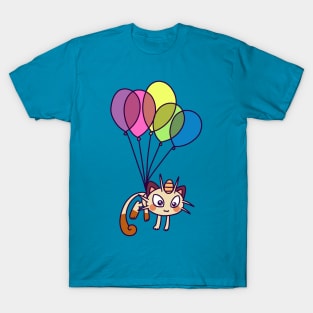 Balloon Cat T-Shirt